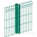 Fence a maglie di filo saldato 4x4 rivestito in PVC